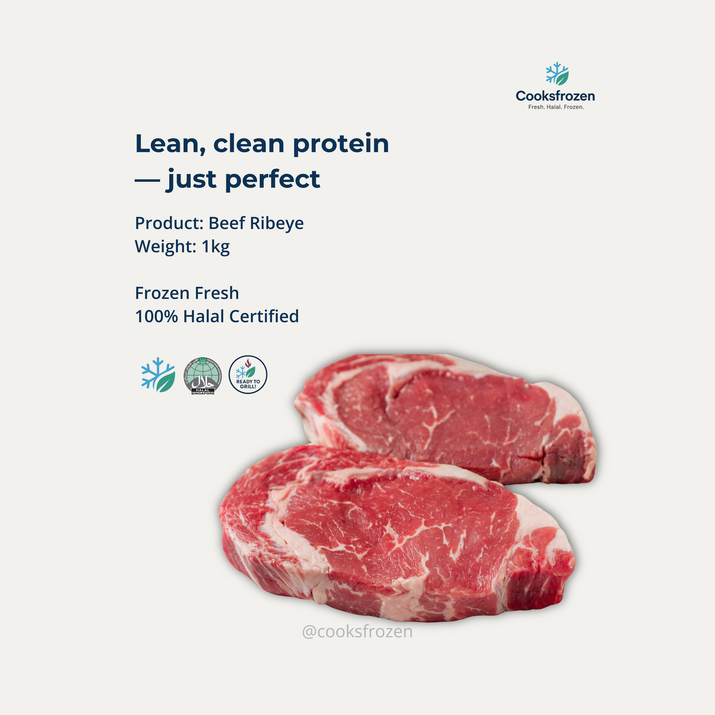 Australian Grain-Fed Ribeye Steak 200g
