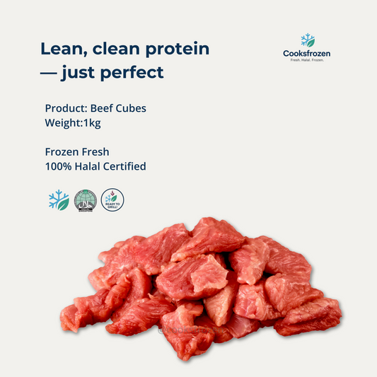 Beef Cubes 500g
