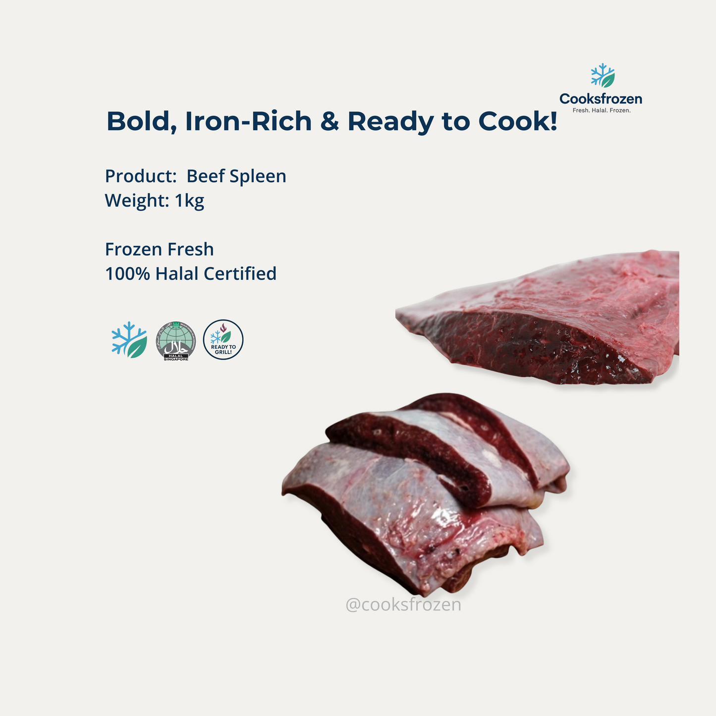 Beef Spleen 500g