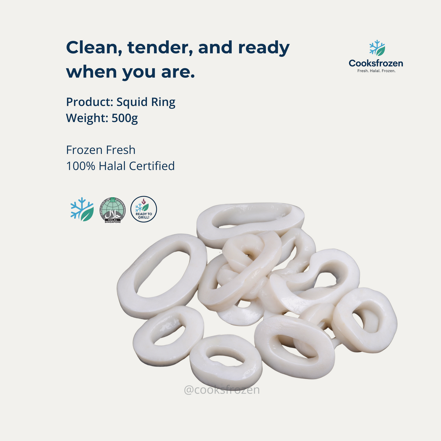 Squid Ring 500g