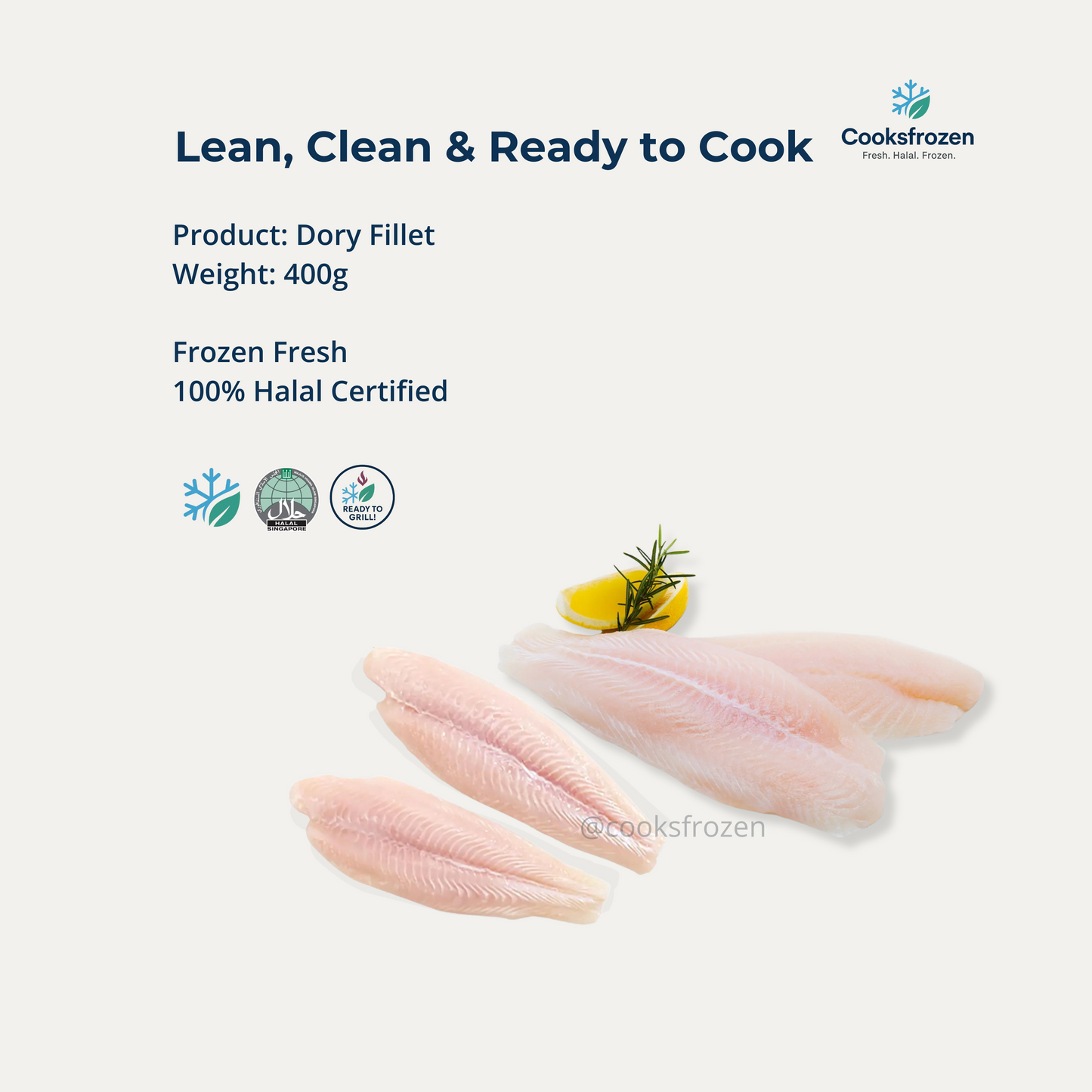 Dory Fillet 400g